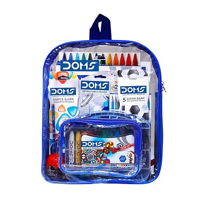 Doms Smart Kit - Combination of 12 Stationery Items