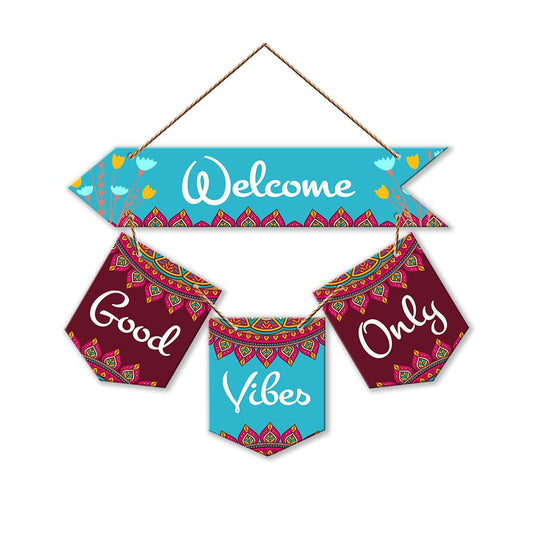 Welcome Quote Decorative Wall  Hanging