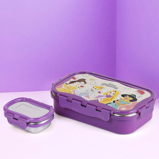 Cello Thermo Click Insulated Lunch Box, Medium - Disney Princess