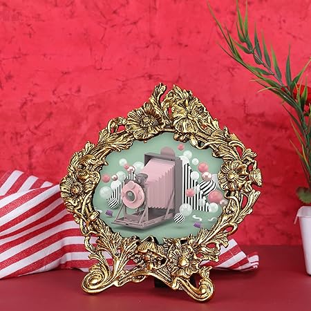 Metal Rose Photo Frame