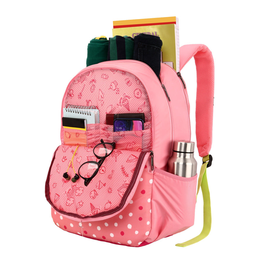 Lavie Sport Gems - 17.5" 26 Litres Casual Backpack