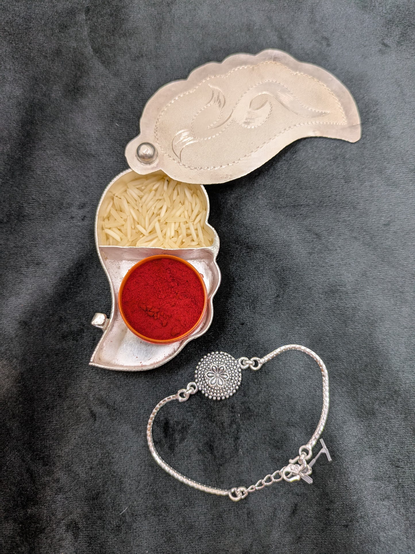 Silver Rakhi