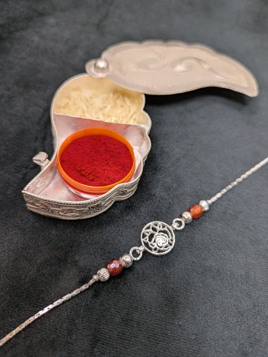 Silver Rakhi