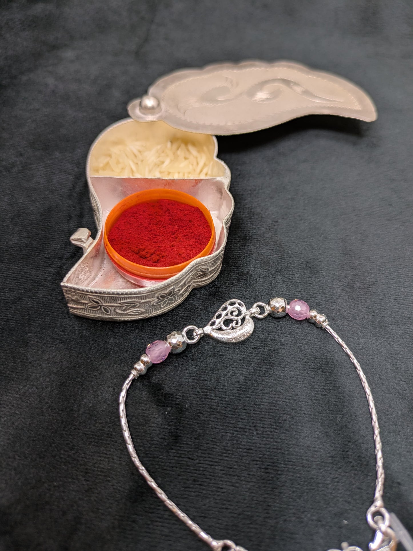 Silver Rakhi