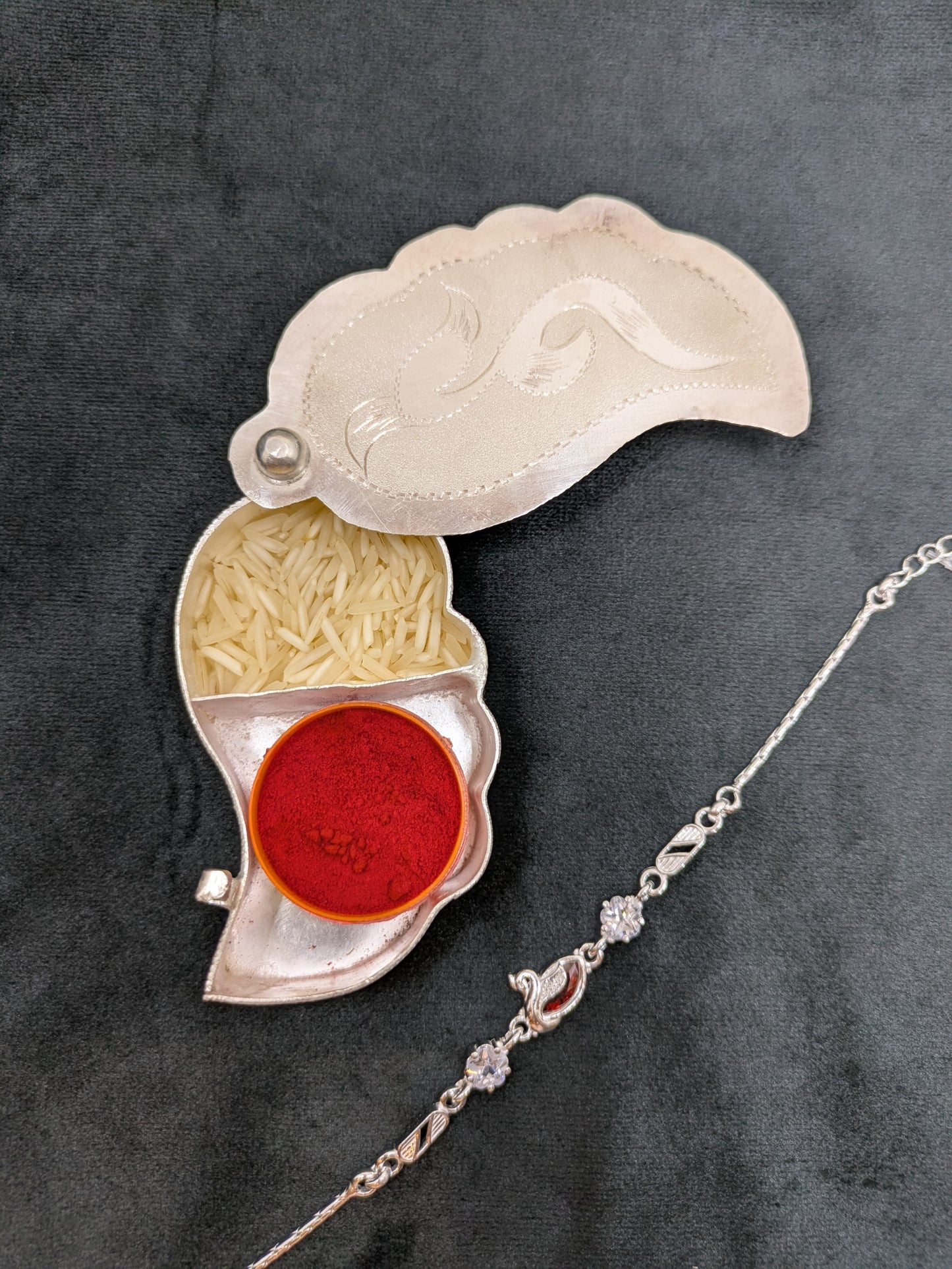 Silver Rakhi