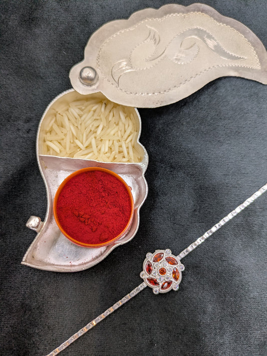 Silver Rakhi