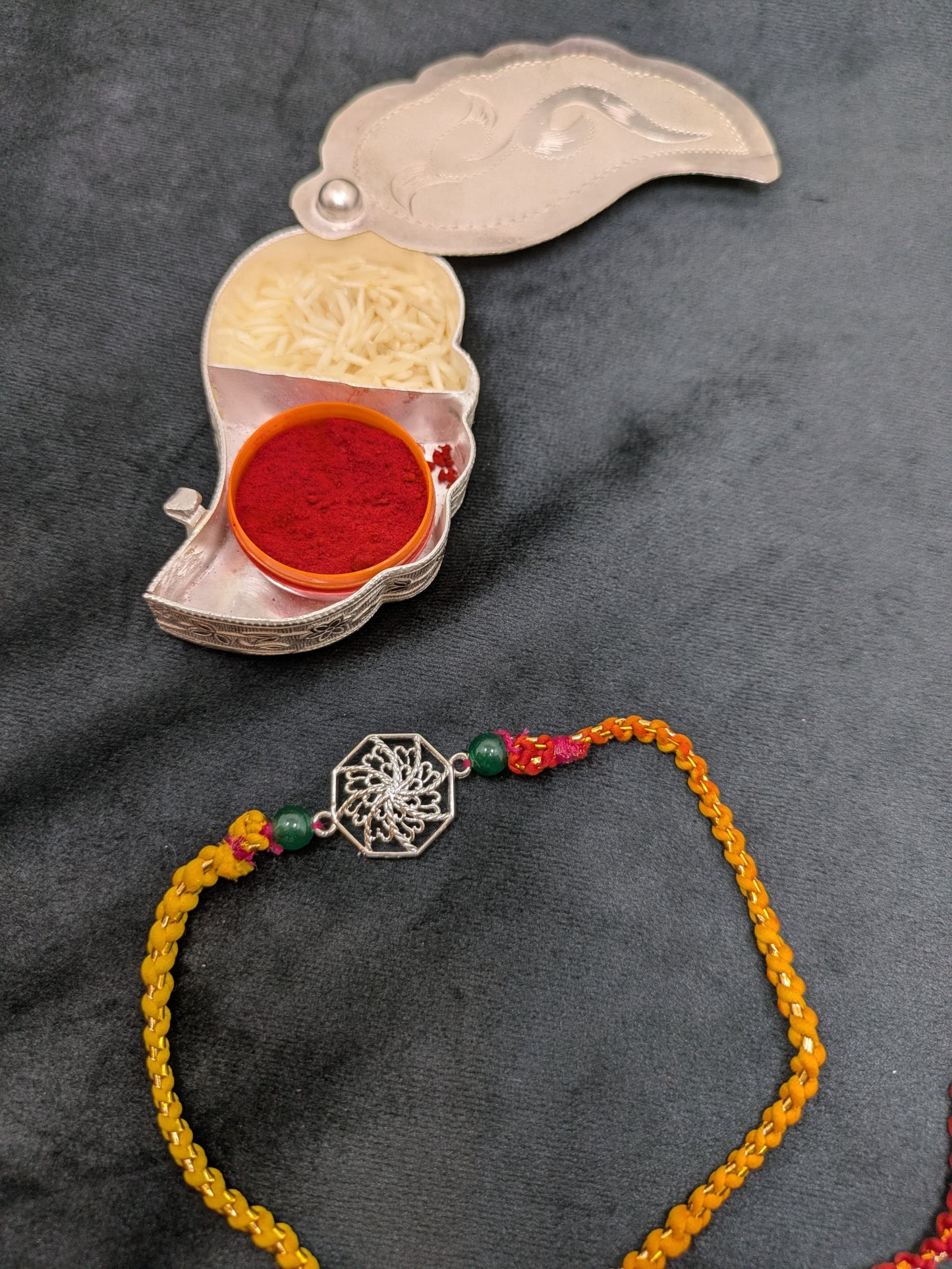 Silver Rakhi