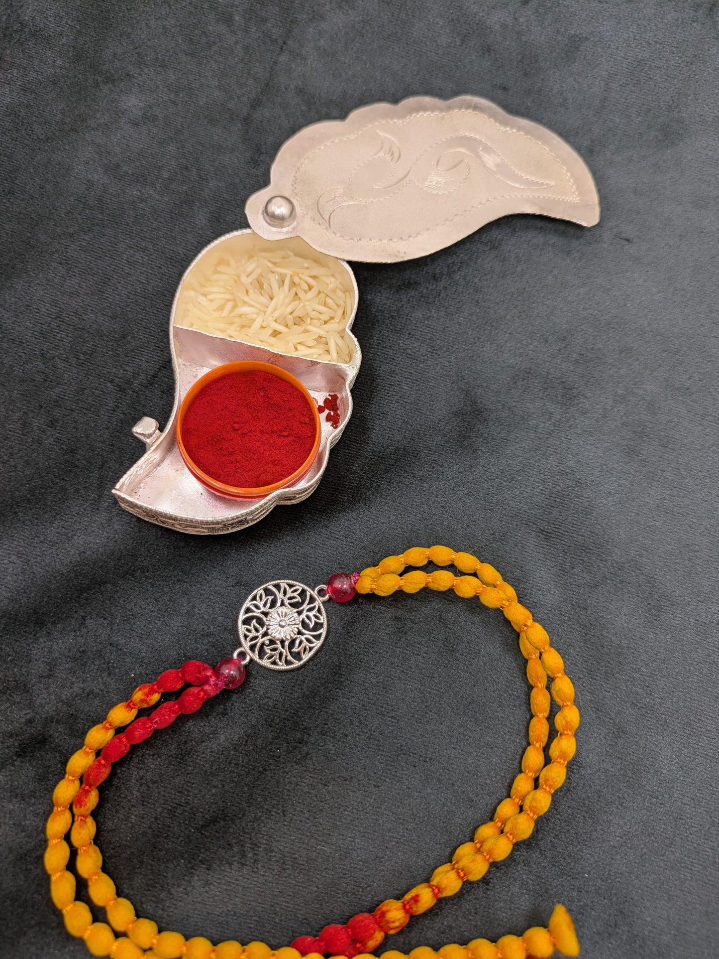 Silver Rakhi