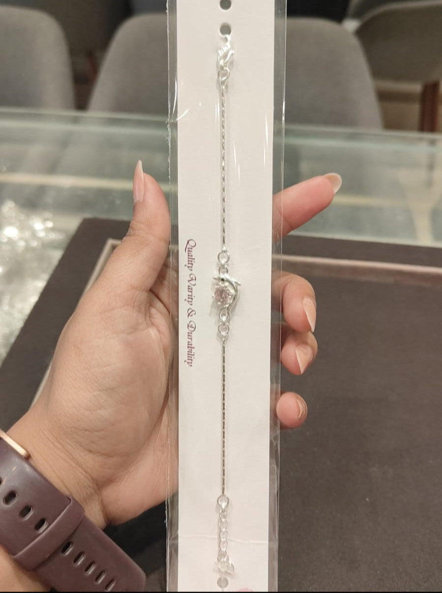 Silver Rakhi