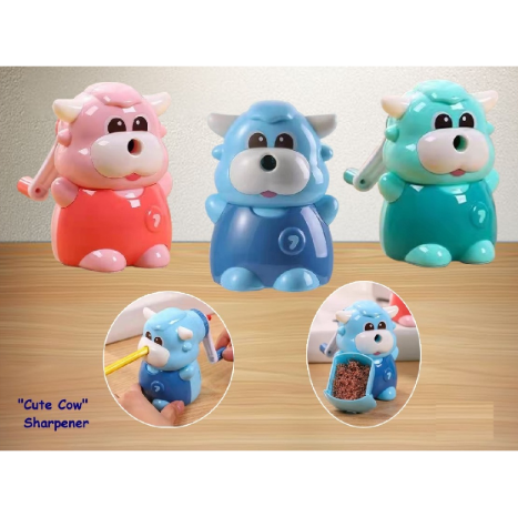 Pencil Sharpener - Manual (Cute Cow)