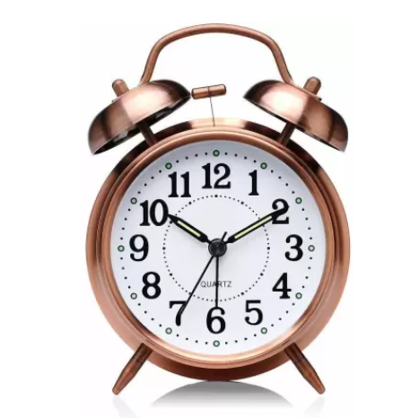 Alarm Clock - Copper (Vintage look)