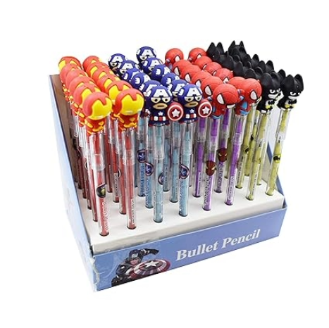Superman Family Push Pencils - Pack of 12