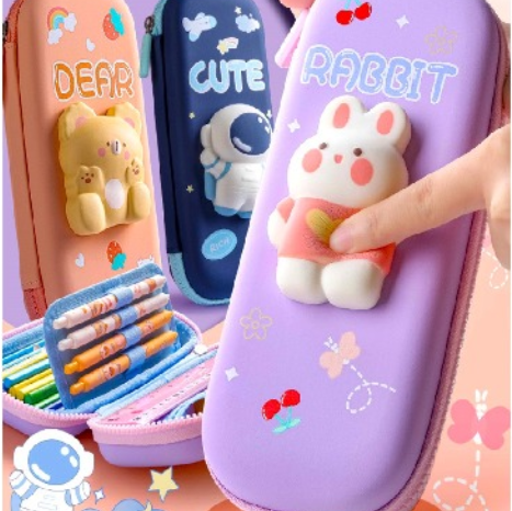 Pencil Pouch - Purple (3D Squishy)