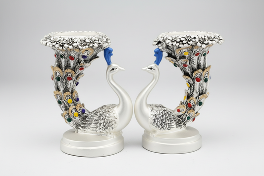 Royal Plume Candle Holders