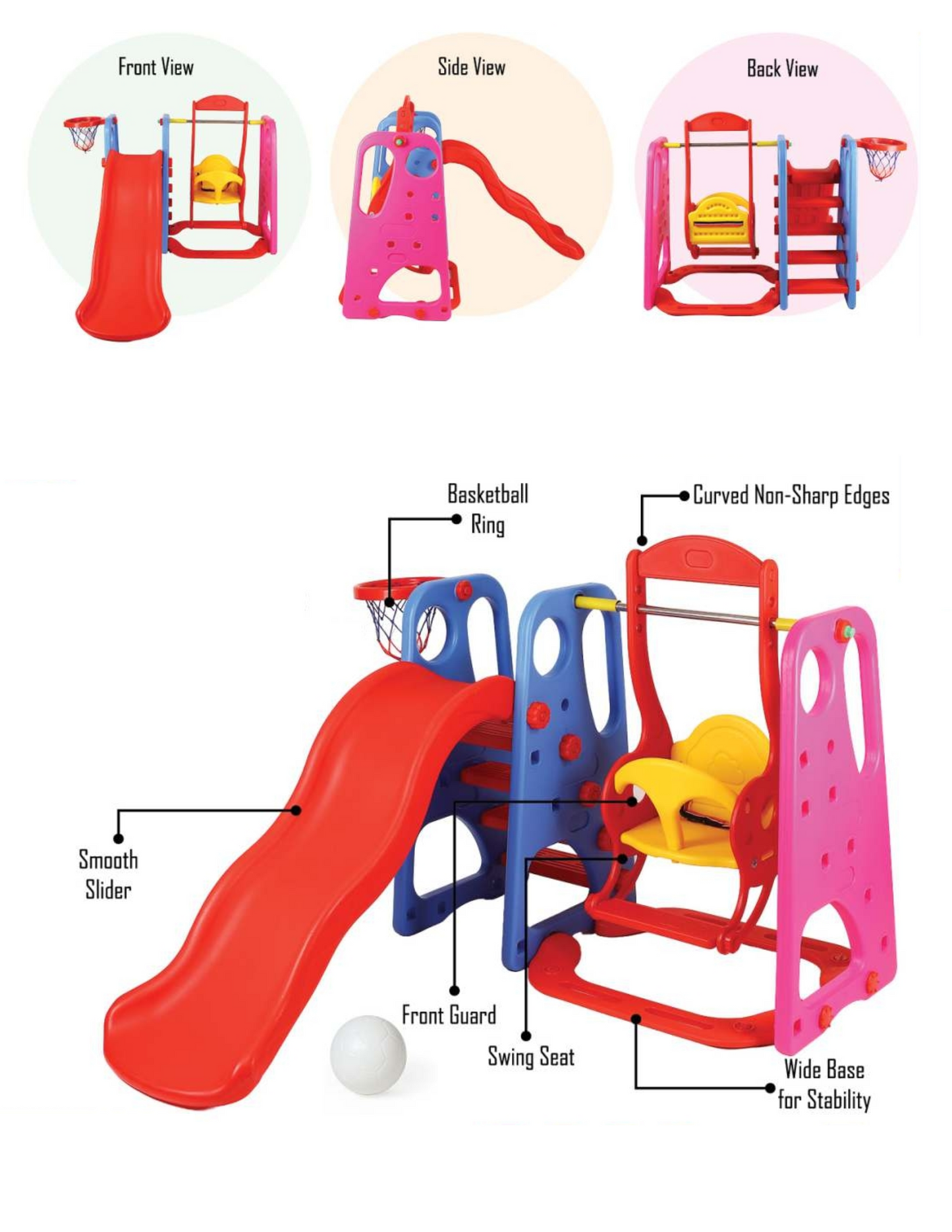 Super Wavy Jumbo Slide Swing Combo