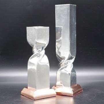 Ethereal Twist Candle Stand Set