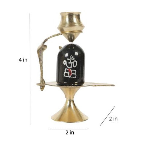 Brass Small Shivling