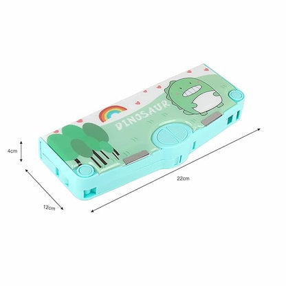 Pencil Box - Magnetic (Compartments with Scissors, Eraser, Sharpener)