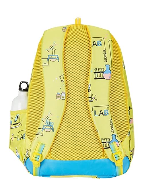 WIKI Science Yellow Backpack with Sleeve Separator