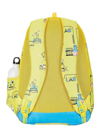 WIKI Science Yellow Backpack with Sleeve Separator