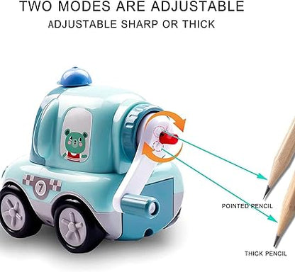 Pencil Sharpener - Manual (Cartoon Car)