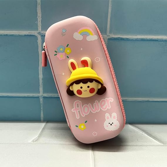 Pencil Pouch - 3D Squishy (Pink)