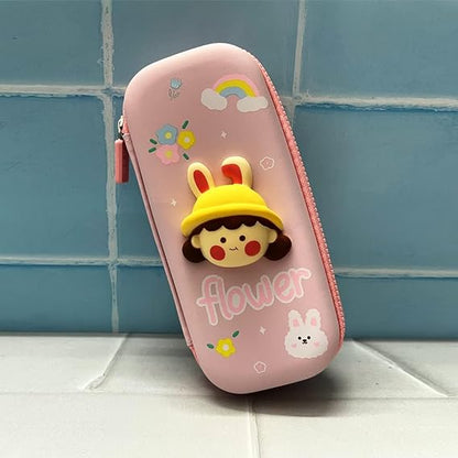 Pencil Pouch - 3D Squishy (Pink)