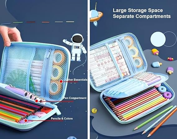 Pencil Pouch - Big (Space)