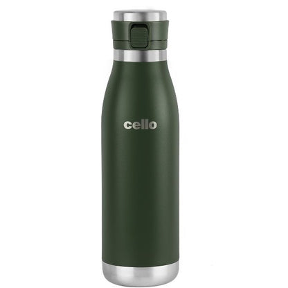 Cello Hot & Cold Stainless Steel Insulated Water Bottle, 900ml