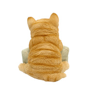 Cute Cat Welcome Figurine