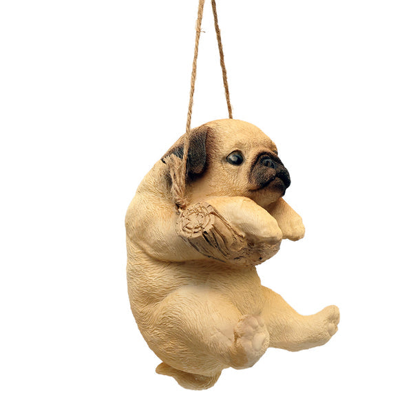 Cute Pug Play Figurine