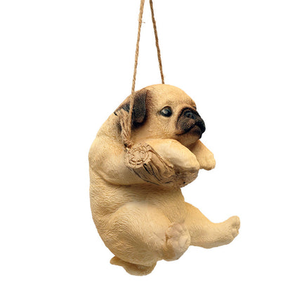Cute Pug Play Figurine