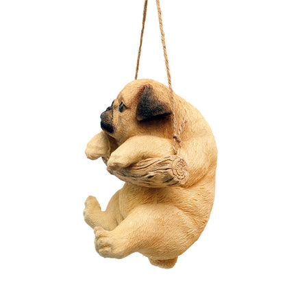 Cute Pug Play Figurine