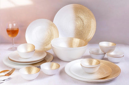 Dinner Set - Gold (Twenty Six Piece Set)