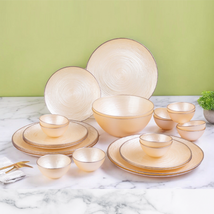 Dinner Set - Beige (Twenty Six Piece Set)