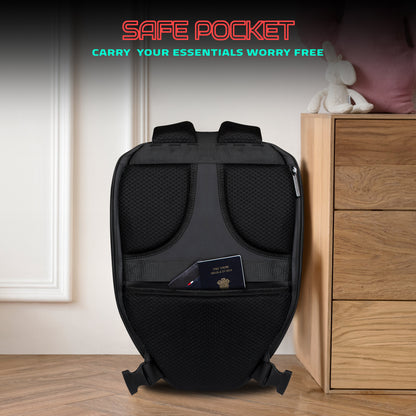 Hookaba Eye Rover Junior LED Backback – Custom Display via App | USB Powered | Ideal for Kids, Women, Bikers & Travelers (With Power Bank)