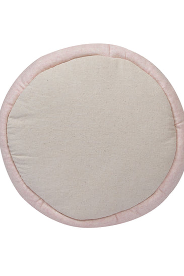 Knitted Storage Basket With Giraffe pattern (Ivory)