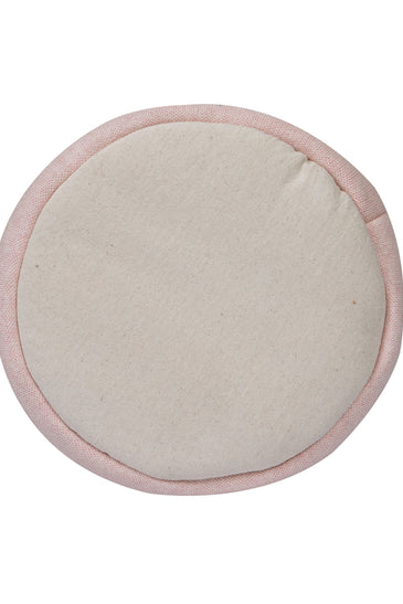 Knitted Storage Basket With Flamingo pattern (Pink)