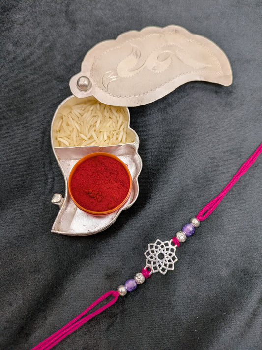 Silver Rakhi