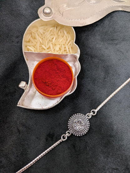 Silver Rakhi