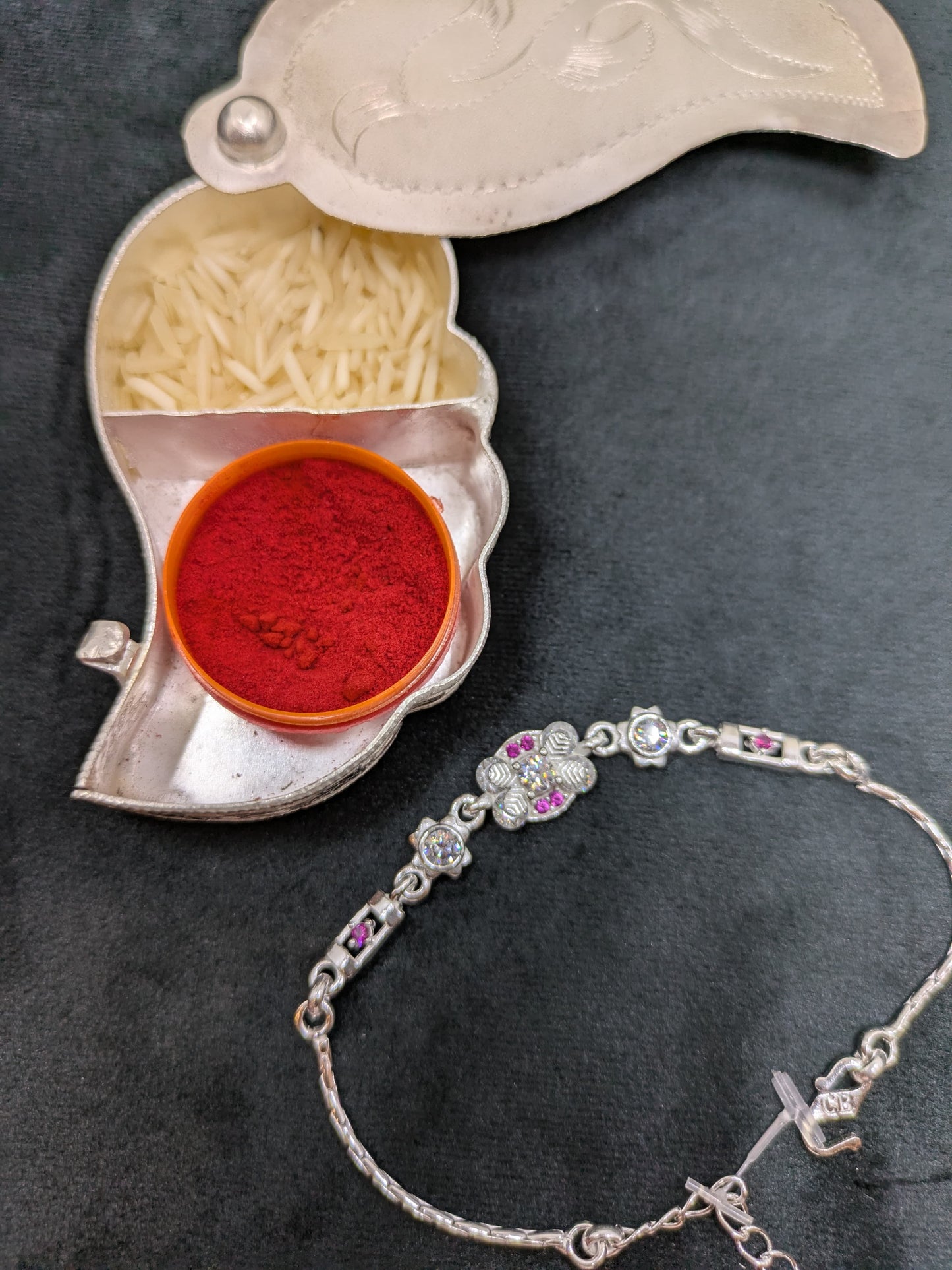 Silver Rakhi