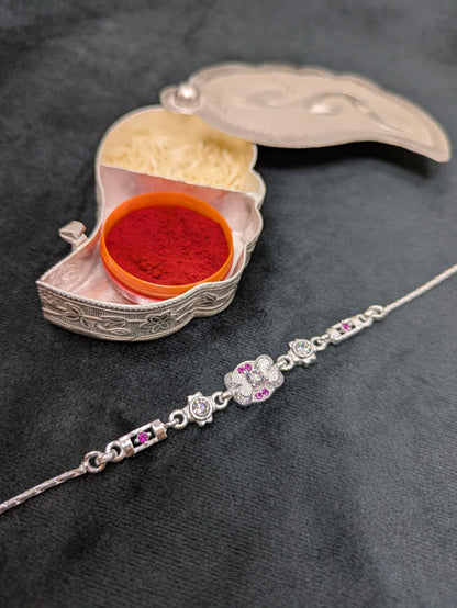 Silver Rakhi