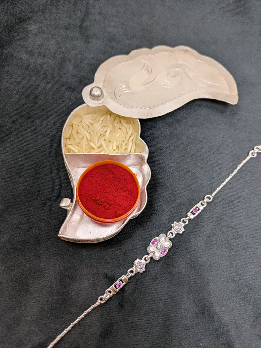 Silver Rakhi