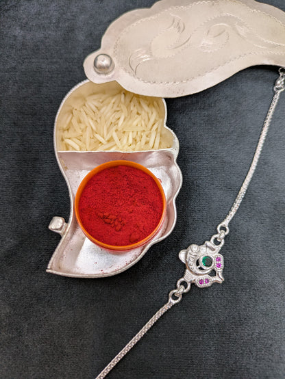 Silver Rakhi