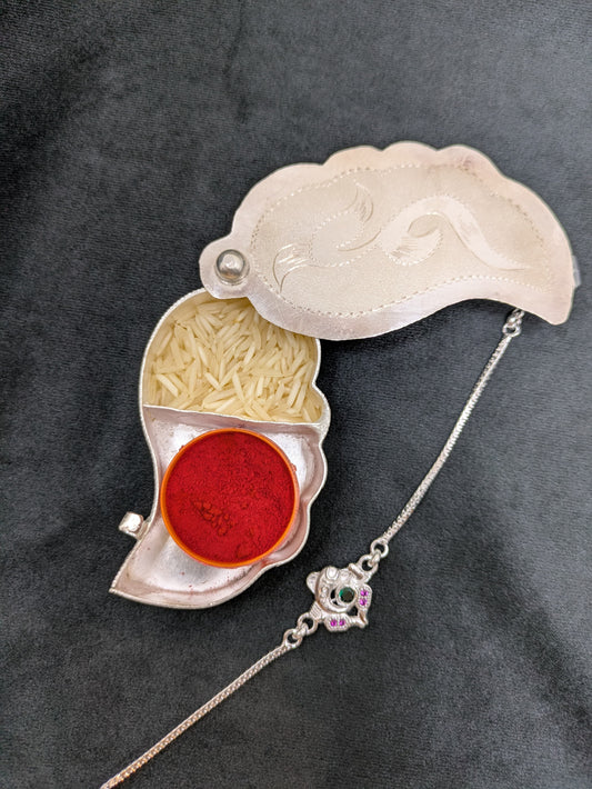 Silver Rakhi