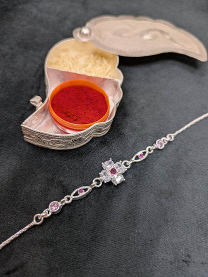 Silver Rakhi