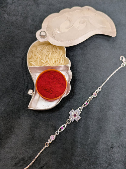 Silver Rakhi