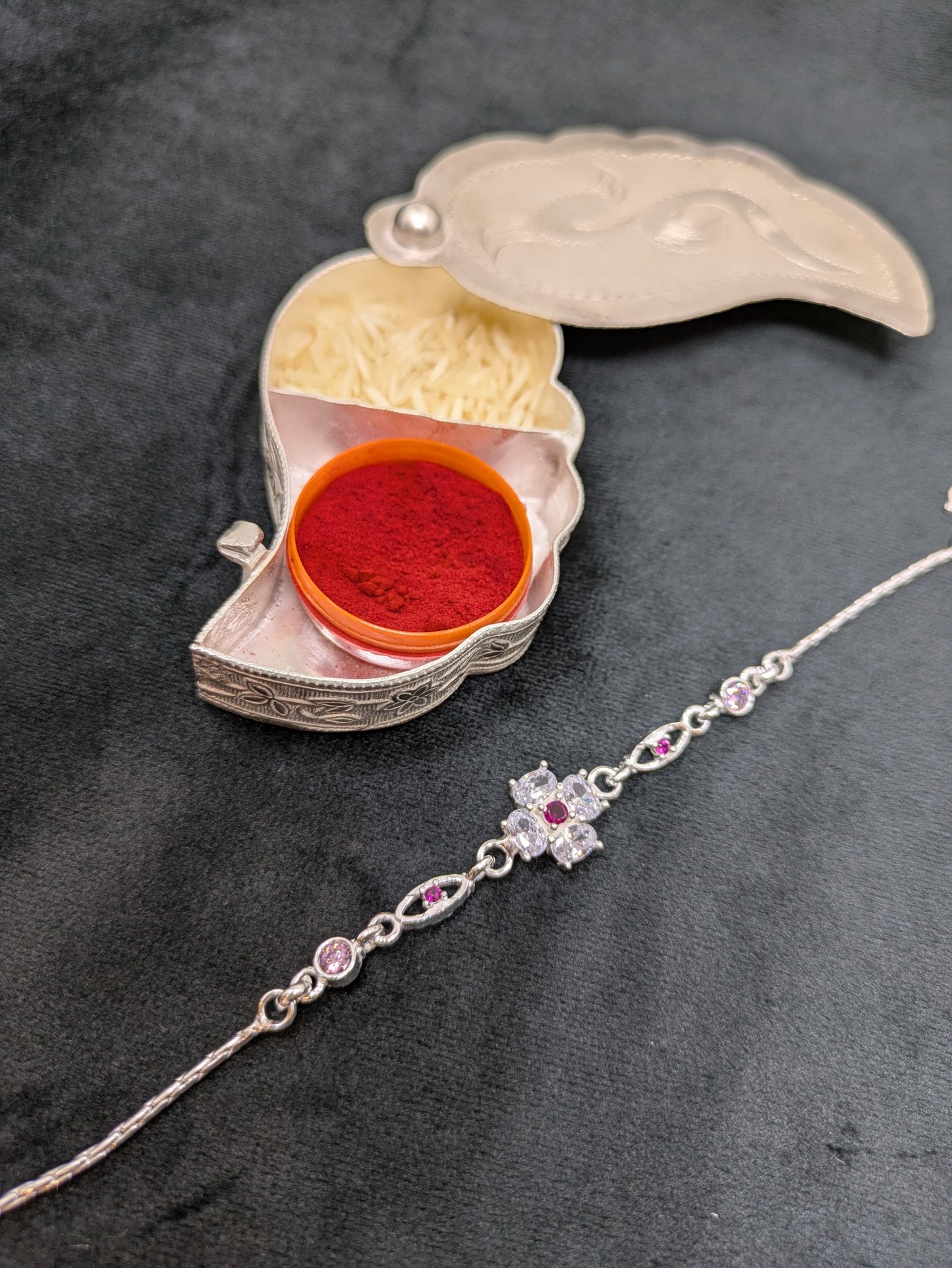 Silver Rakhi