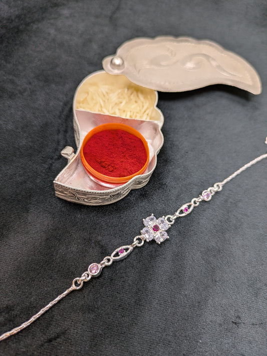 Silver Rakhi