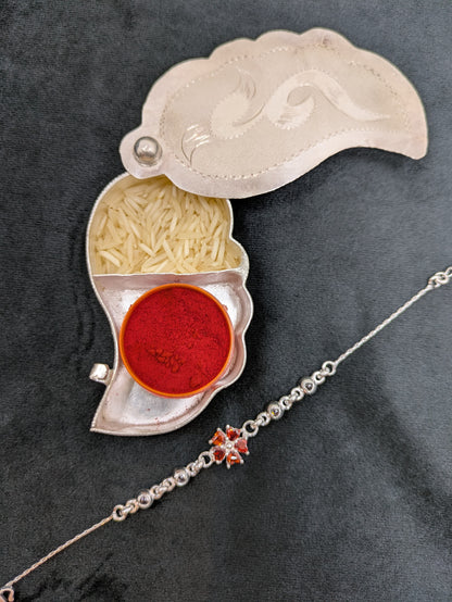 Silver Rakhi